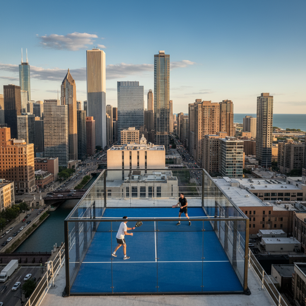 Illinois Sees Padel Court Growth with 2028 LA Olympics in Sight