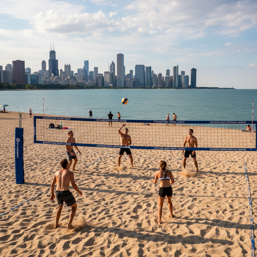 Illinois Beach Volleyball Stars Sharpen Skills for 2028 LA Olympics