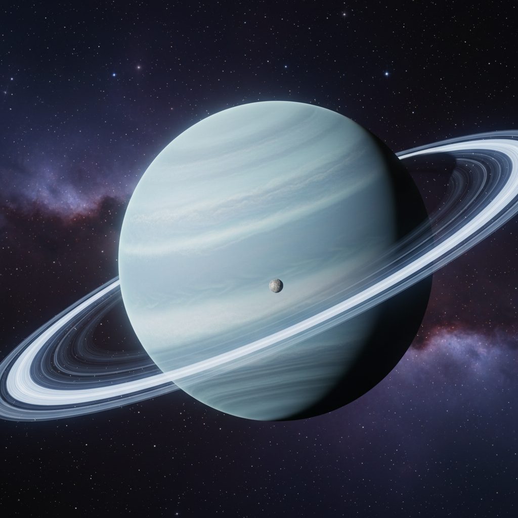 Uranus’ Hidden Moon Detected by James Webb Telescope