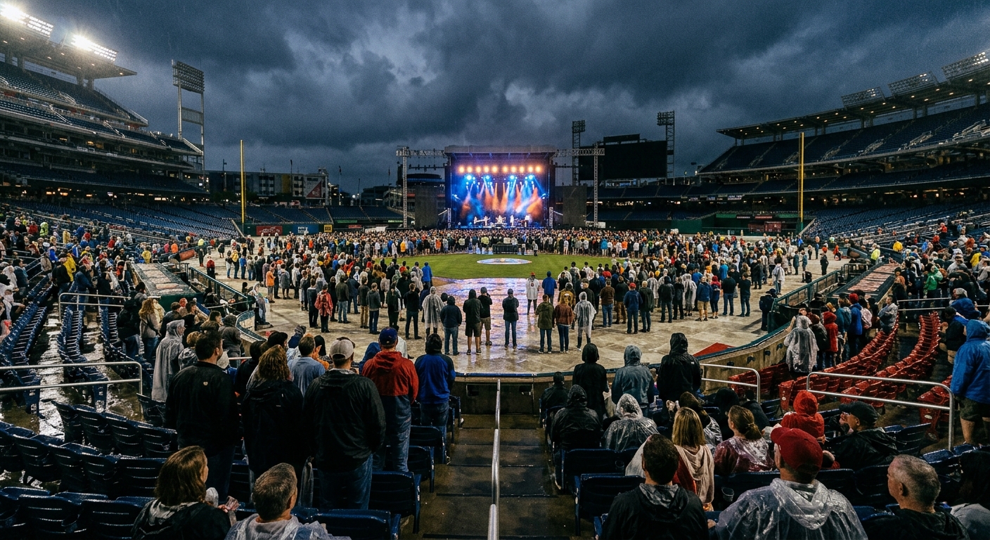 Mumford & Sons Resiliently Open Wrigley Field Concert Season Despite Severe Weather Delays